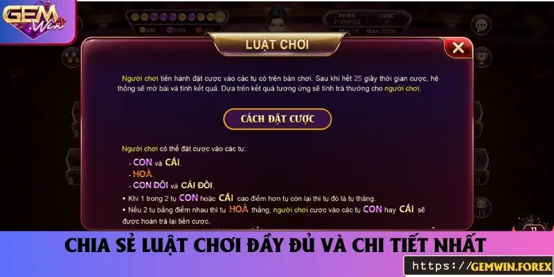 Các bước tham gia chơi đơn giản và đầy đủ