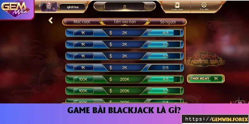 Blackjack - Vua của các trò chơi đánh bài trực tuyến 2024