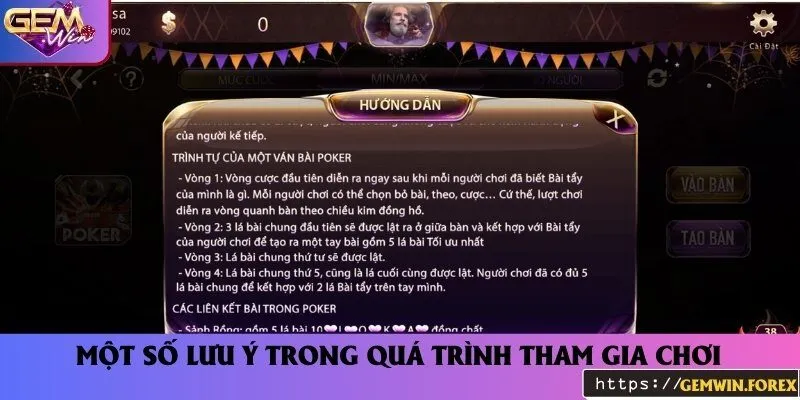 Những lưu ý nhỏ khi chơi Poker