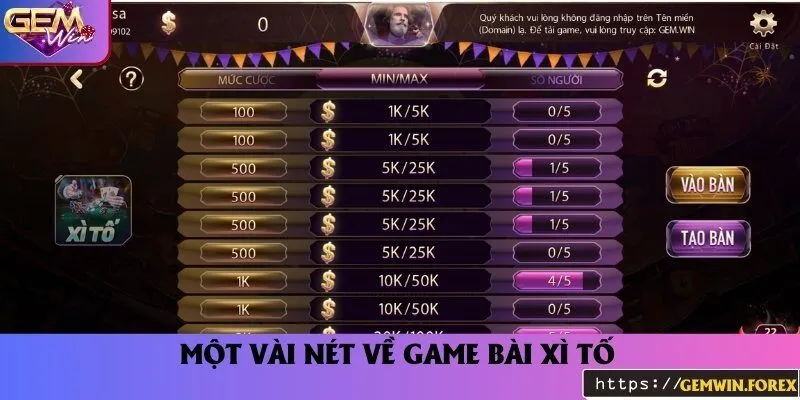 Hiểu như thế nào là game bài xì tố?