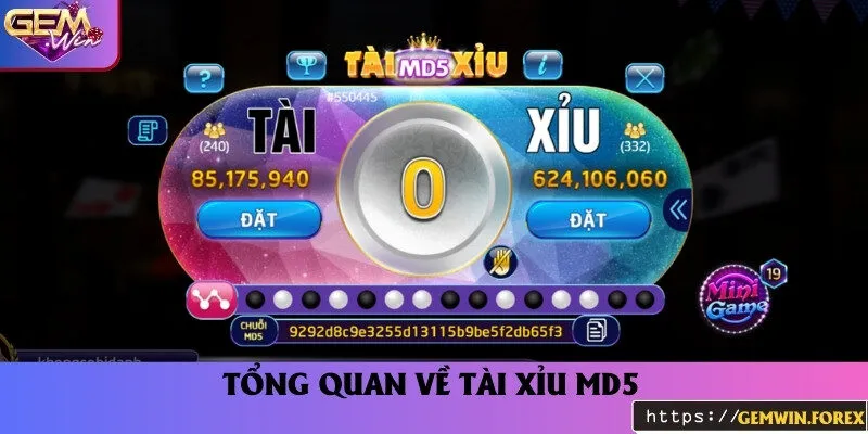 Thế nào là tài xỉu MD5?