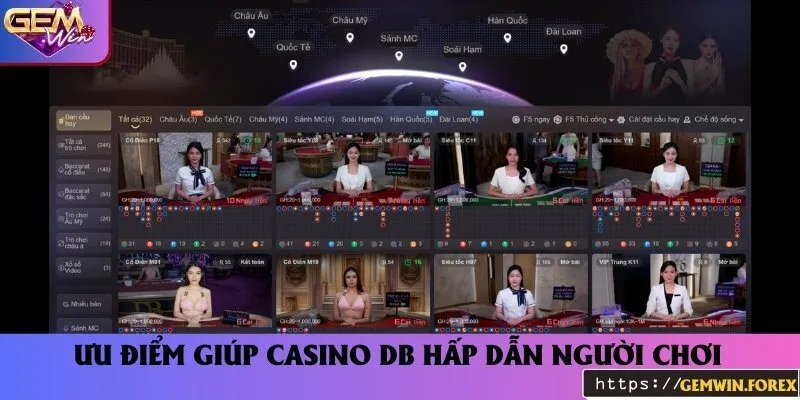 Điều tạo nên sức hút mãnh liệt của sòng casino live hàng đầu Việt Nam