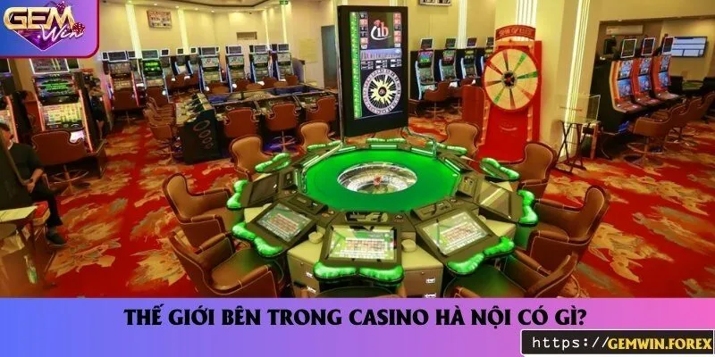 Mô tả không gian bên trong sang trọng và dịch vụ đỉnh cao tại casino