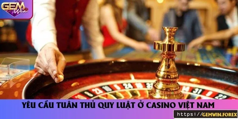 Yêu cầu tuân thủ nghiêm  ngặt khi tham gia đánh bài casino